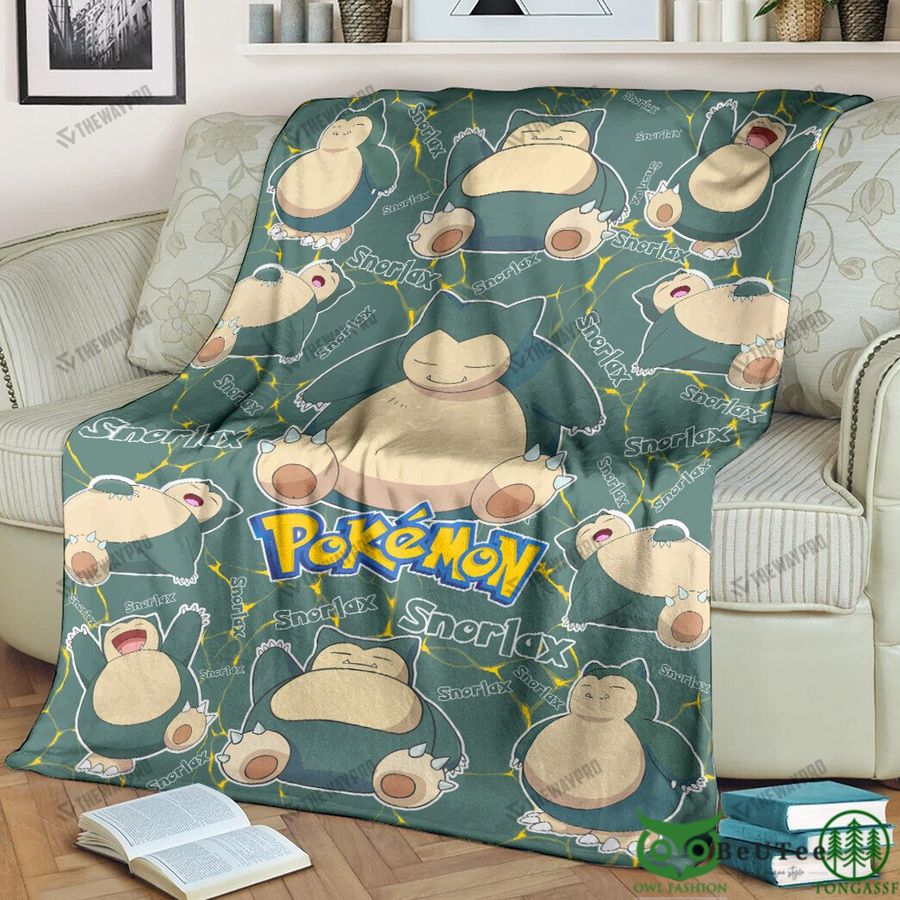 Snorlax Character Name Soft Blanket Pokemon