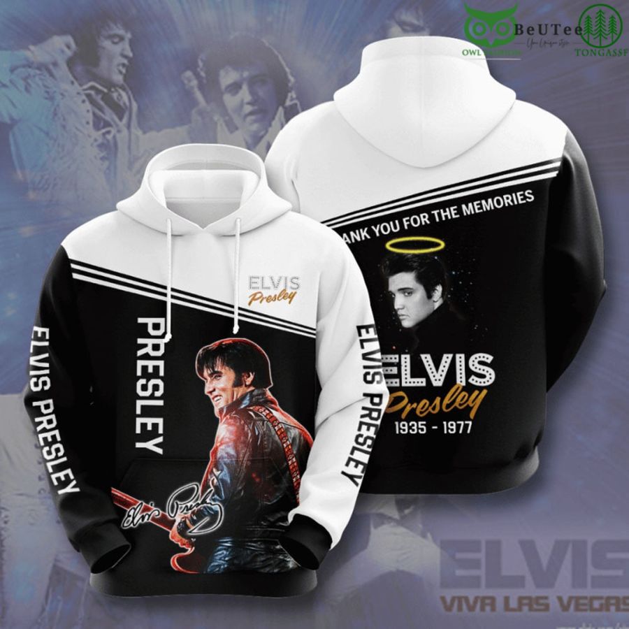Thank Elvis Presley for the memories 1977 3D hoodie