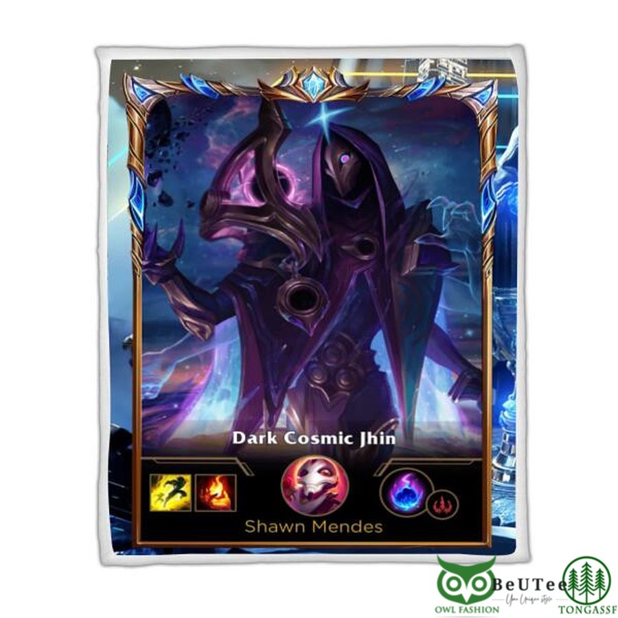 LOL Fanart Jhin Sherpa Blanket 2022 Special Edition