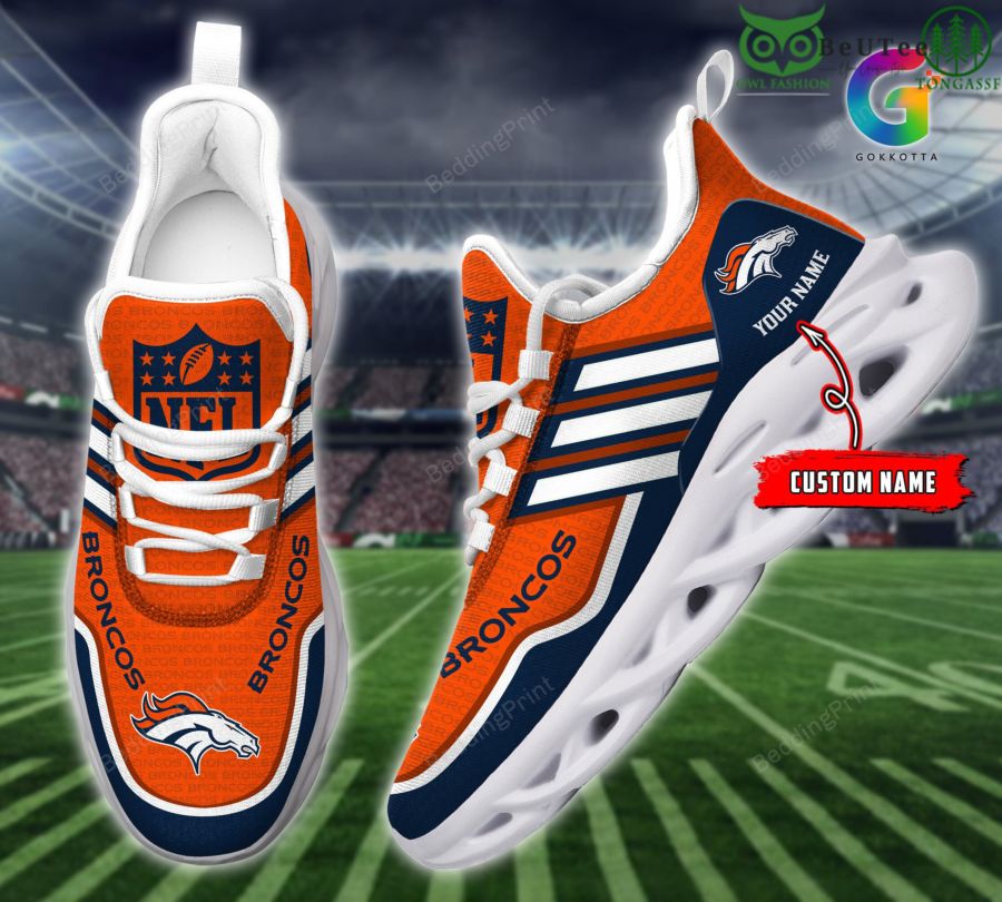 Limited Denver Broncos NFL National American Football Personalized Max Soul 