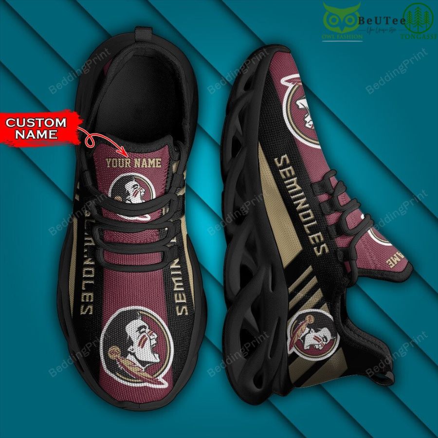NCAA Student Athletics Florida State Seminoles Personalized Max Soul Shoes