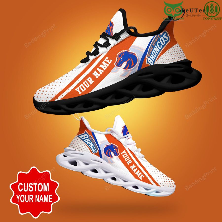 Boise State Broncos NCAA Student Athletics Personalized Max Soul Shoes