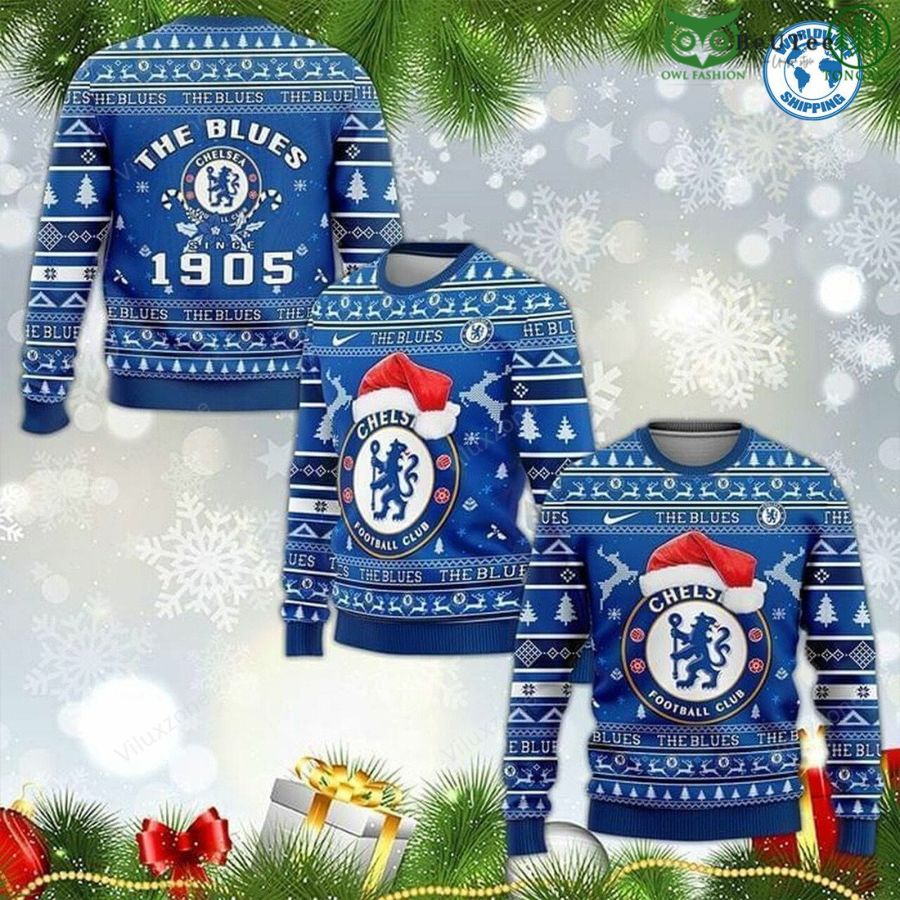 Cardiff City FC Christmas EFL Ugly Premier League Sweater Jumper Gift For  Men And Women - Banantees