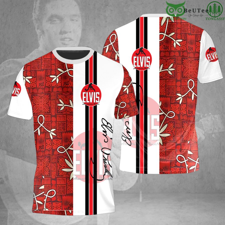 Elvis Presley King Of Rock And Roll 3D Hoodie Shirt Polo