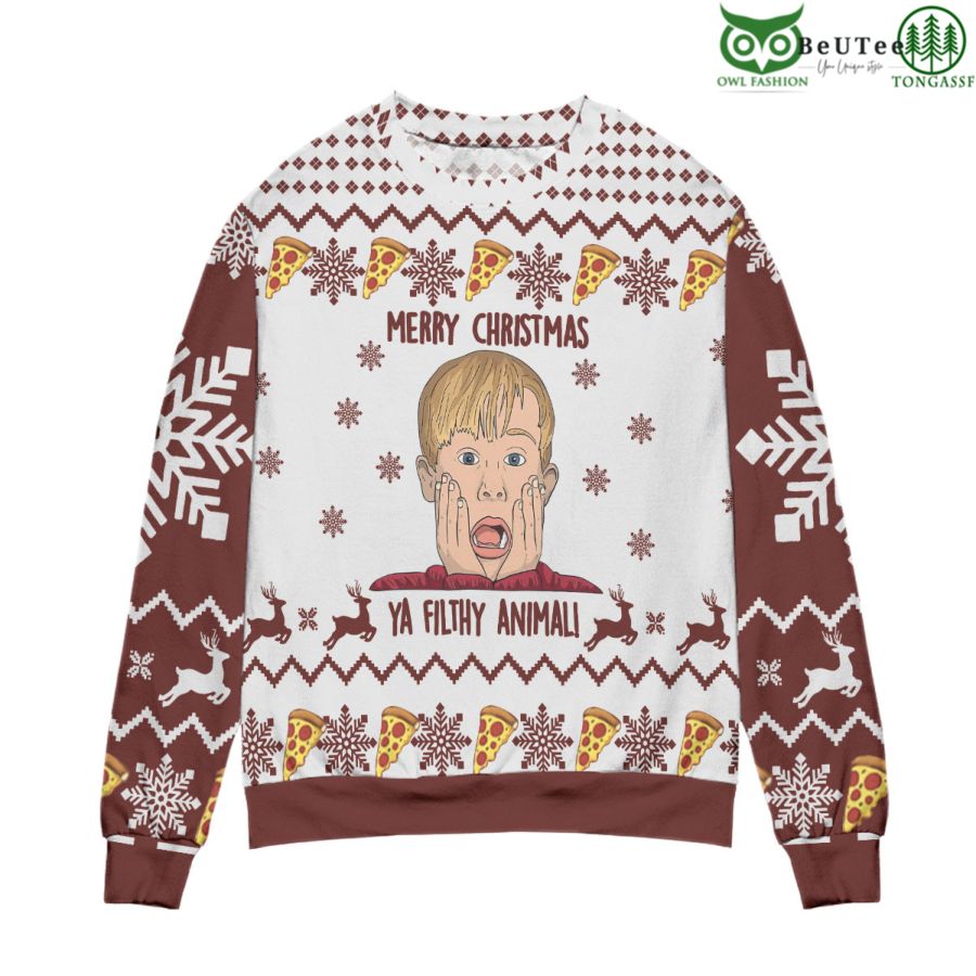 Home Alone Merry Christmas Ya Filthy Animal 3D Ugly Christmas Sweater
