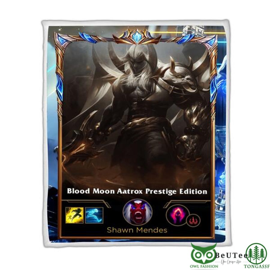 LOL Fanart Aatrox Sherpa Blanket 2022 Special Edition