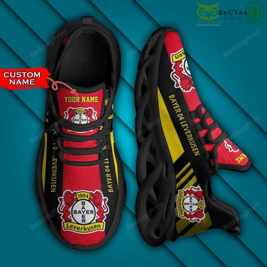 Bundesliga Bayer 04 Germany Football Leverkusen Personalized Custom Name Max Soul Shoes