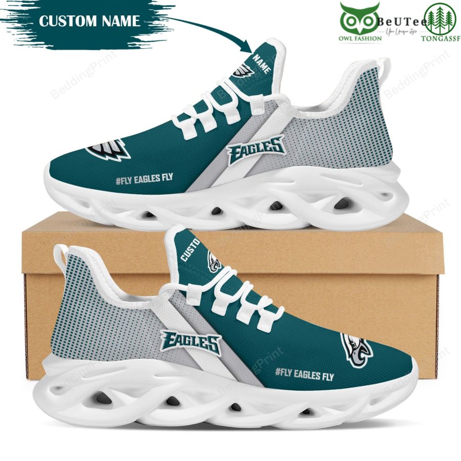 Philadelphia Eagles NFL American Football Teams Customized Max Soul Shoes
