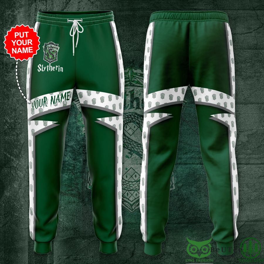 Custom Name Harry Potter Slytherin Sweatpants 
