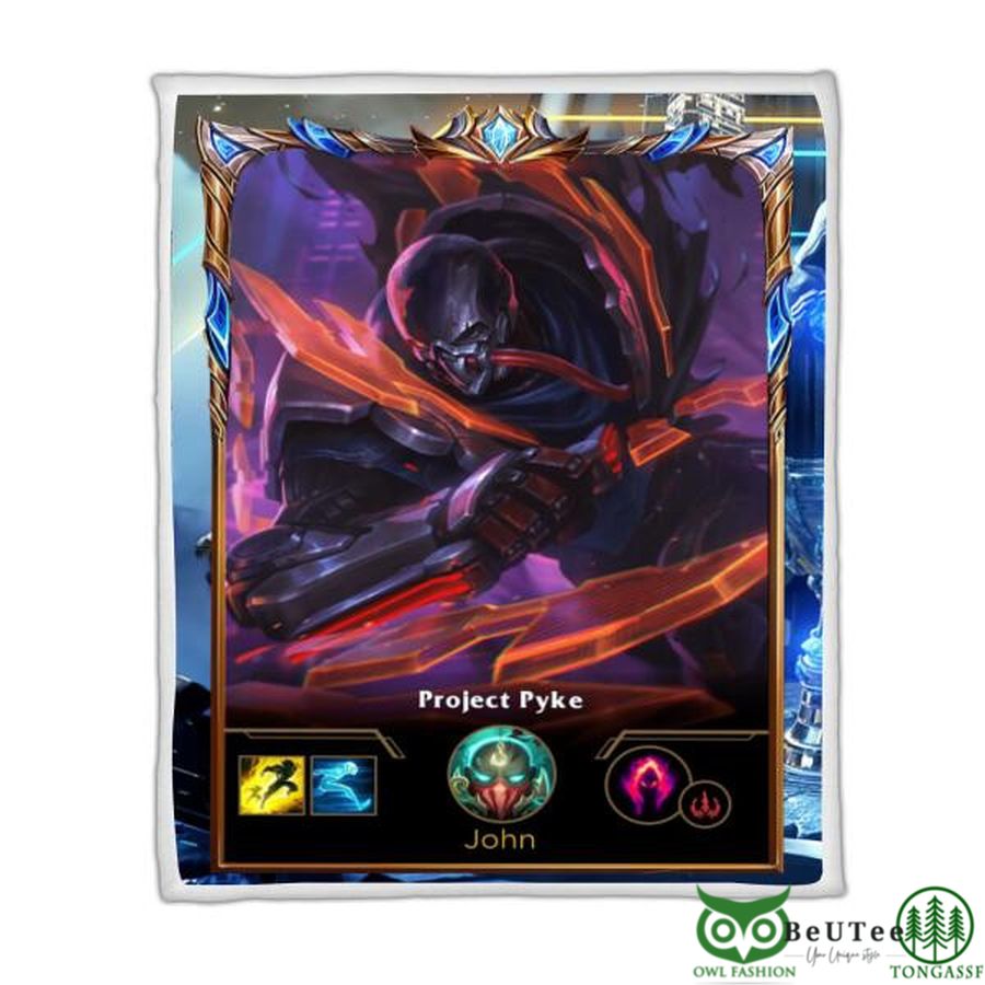LOL Fanart Pyke Sherpa Blanket 2022 Special Edition