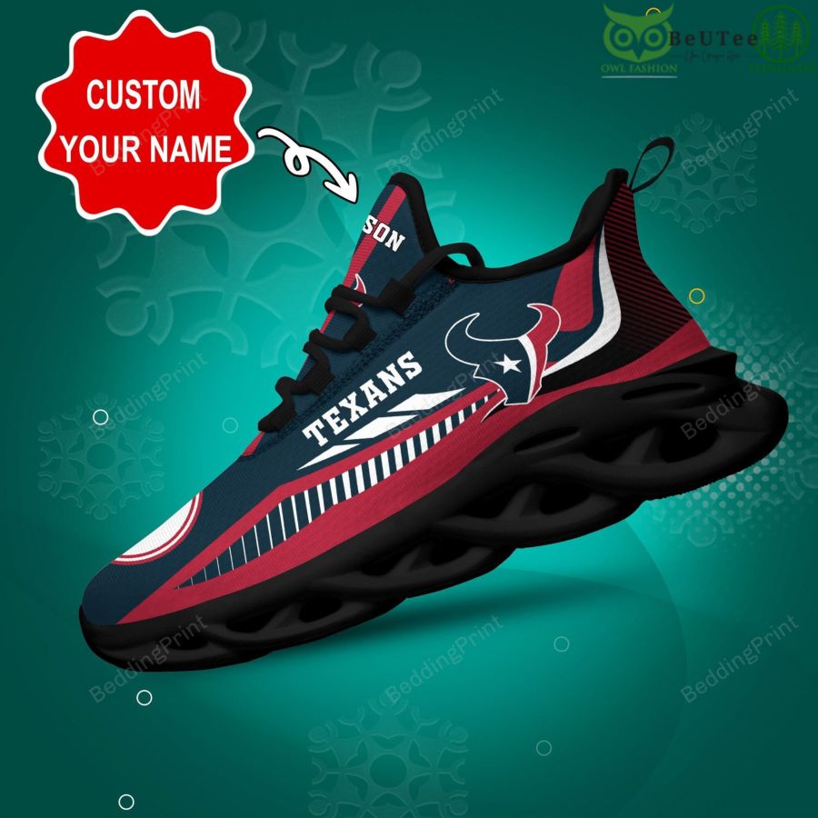 Limited Houston Texans NFL National American Football Personalized Max Soul 