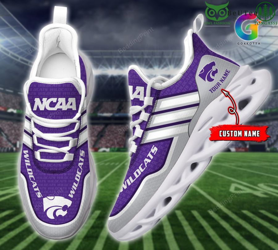 Limited Kansas State Wildcats NFL National American Football Personalized Max Soul 