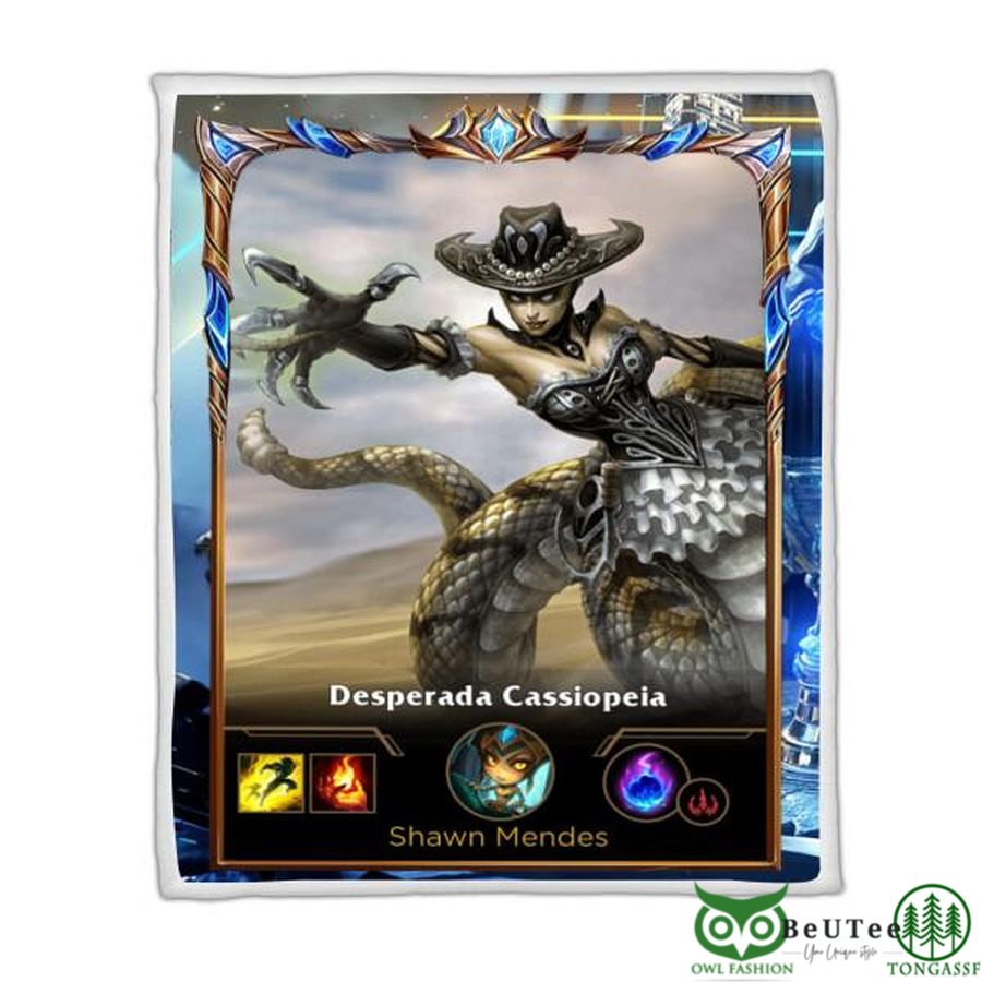 LOL Fanart Cassiopeia Sherpa Blanket 2022 Special Edition