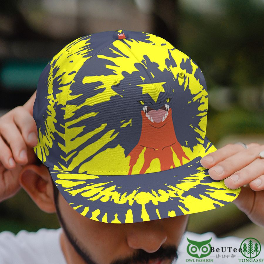 Garchomp Tie Dye Face Custom Baseball Cap