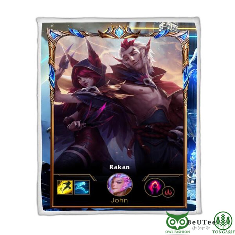 LOL Rakan Sherpa Blanket 2022 Special Edition