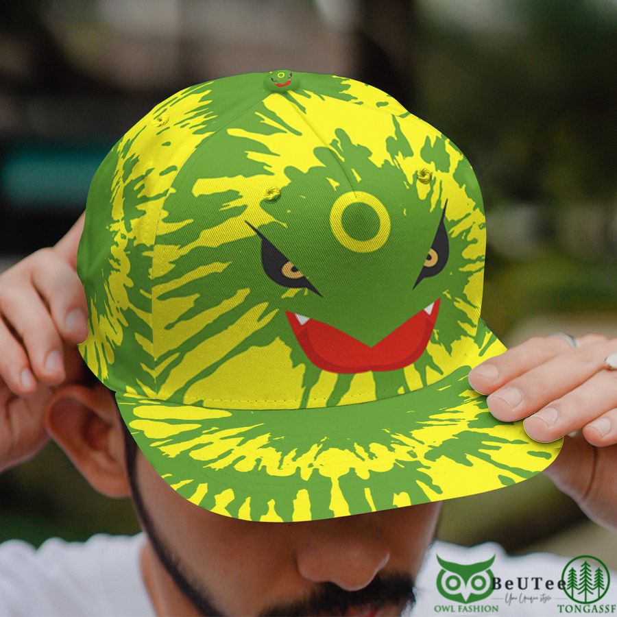Rayquaza Tie Dye Face Custom Baseball Cap