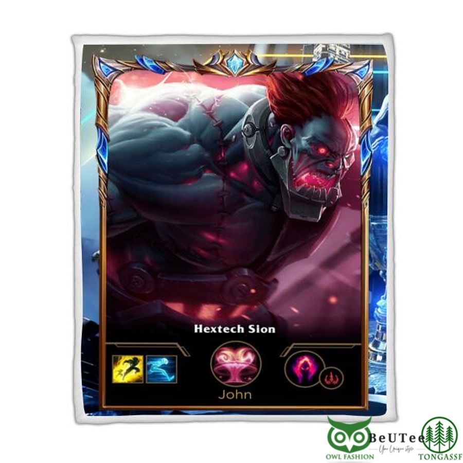LOL Fanart Sion Sherpa Blanket 2022 Special Edition