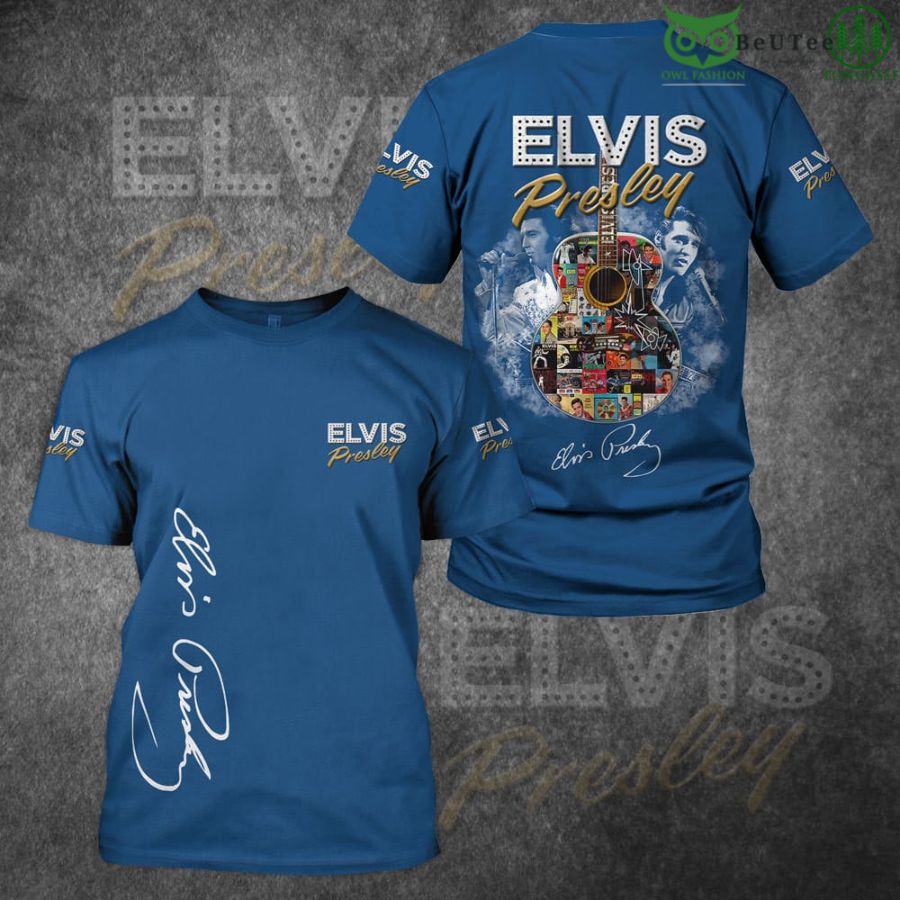 Limited Edition Elvis Presley Famouse Singer Actor 3D Hoodie Tshirt Polo