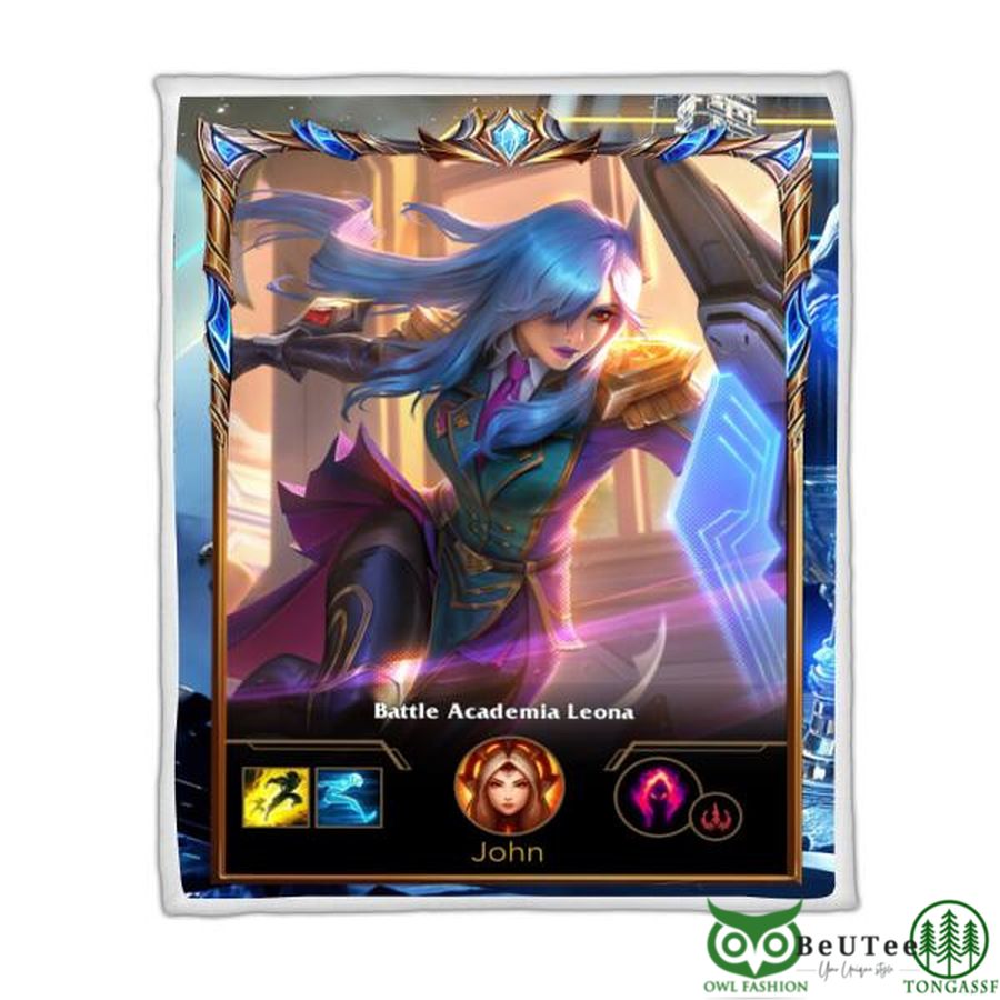 LOL Fanart Leona Sherpa Blanket 2022 Special Edition