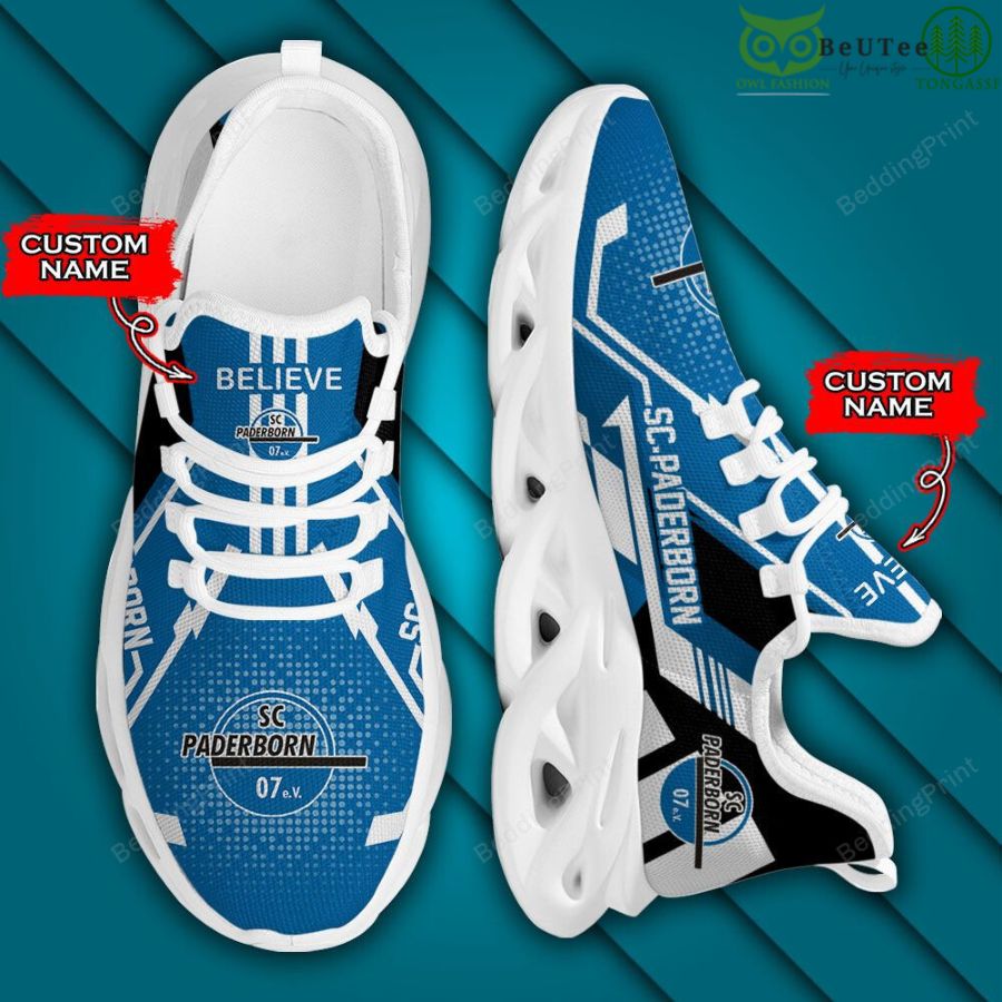 Bundesliga SC Paderborn Personalized Custom Name Max Soul Shoes