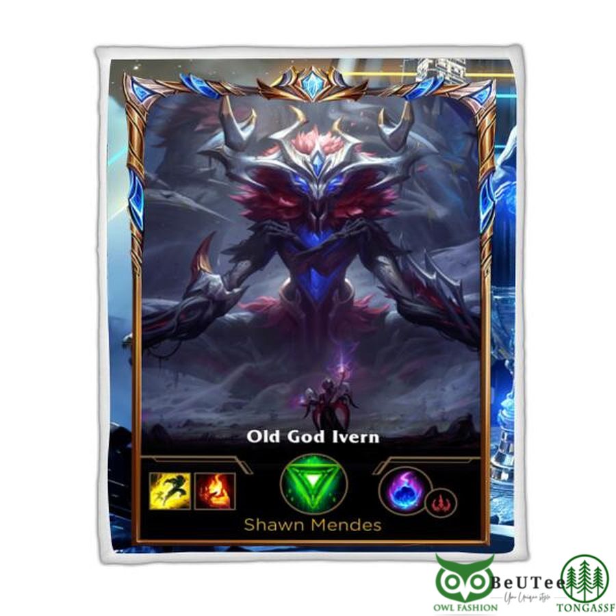 LOL Fanart Ivern Sherpa Blanket 2022 Special Edition