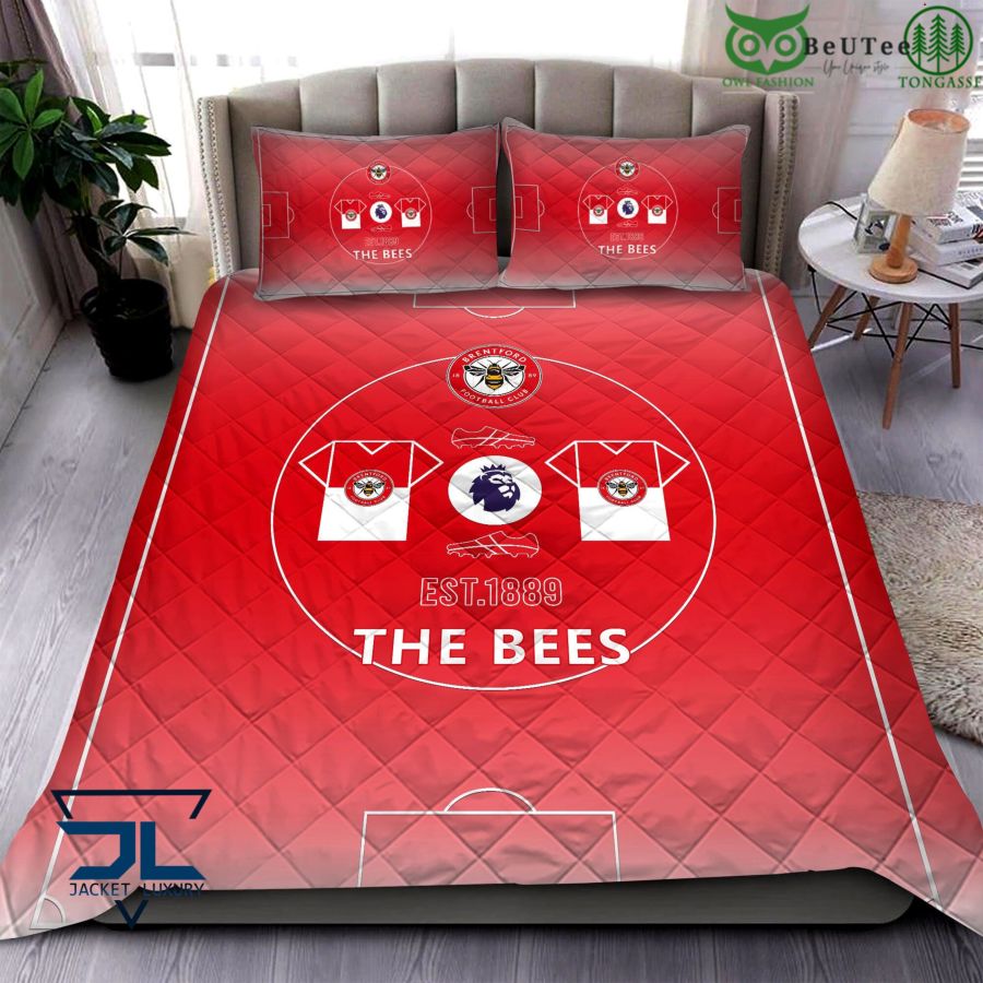 Brentford FC The Bees Premier League Quilt Set