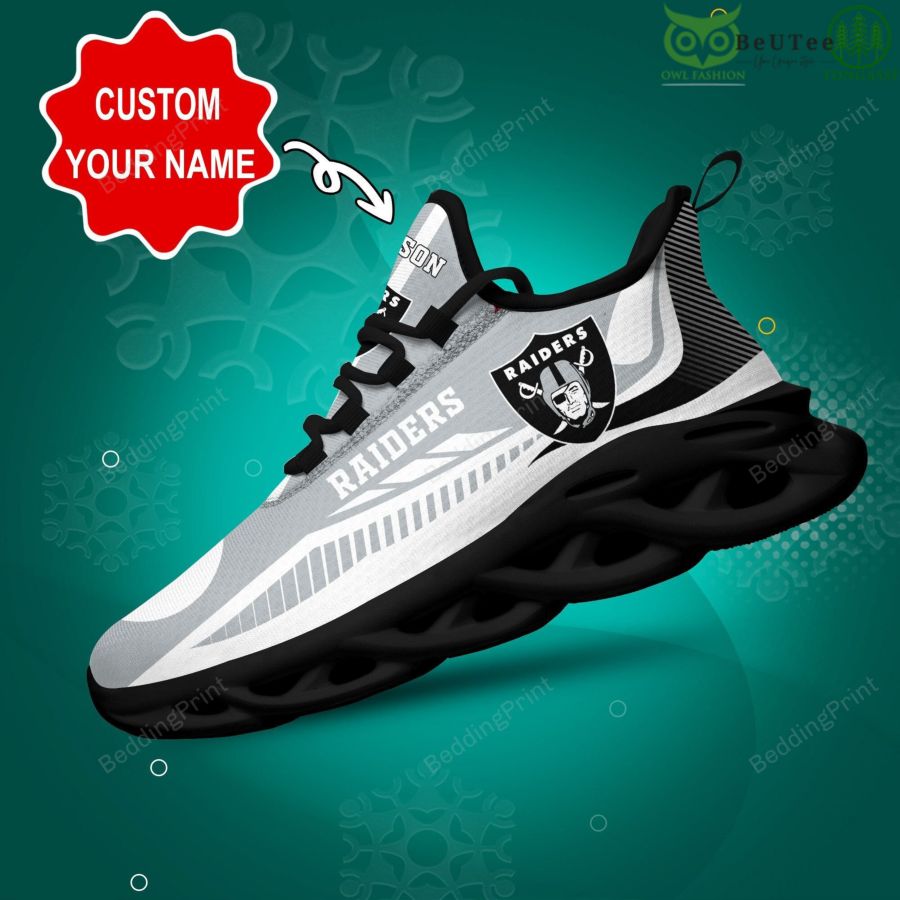 Limited Oakland Raiders NFL National American Football Personalized Max Soul 