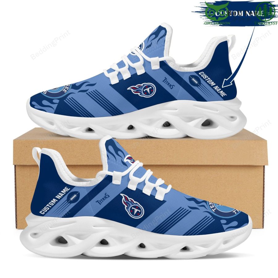 Tennessee Titans NFL American Football Teams Customized Max Soul Shoes