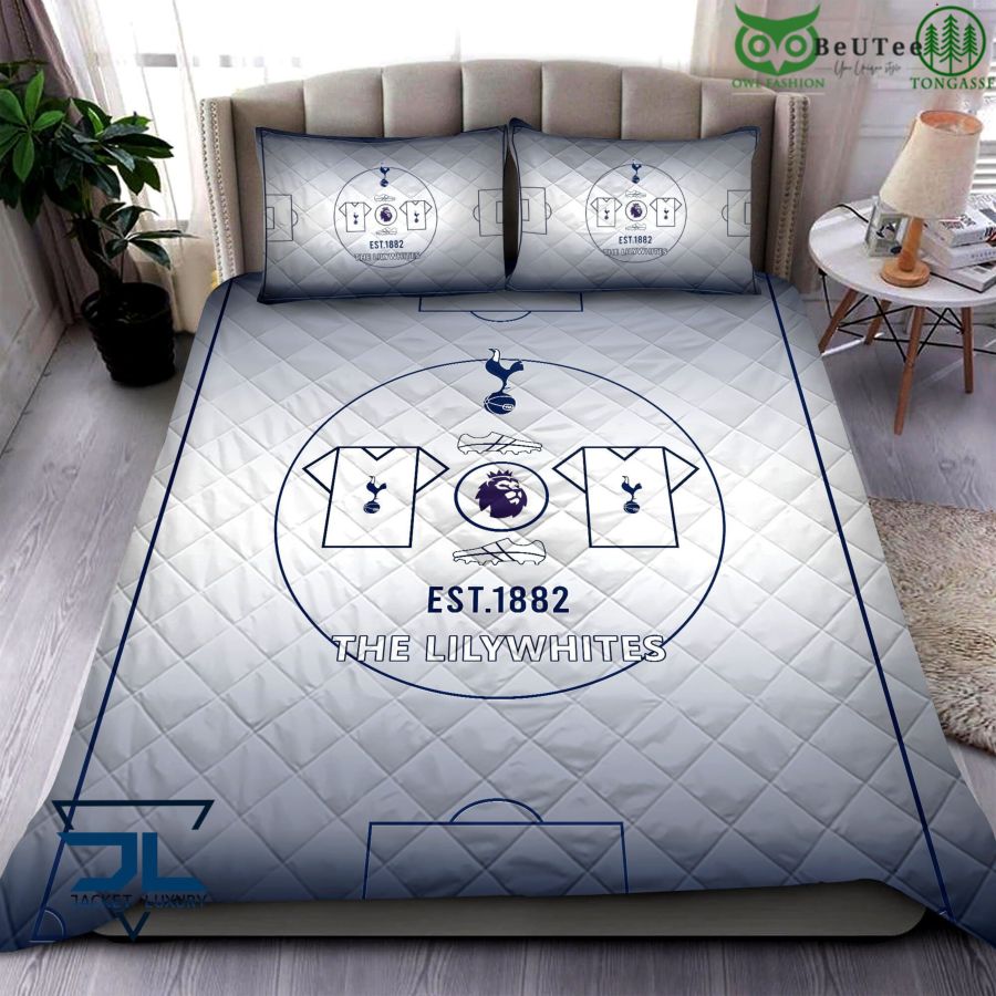 Tottenham Hotspur FC The Lilywhites Premier League Quilt Set