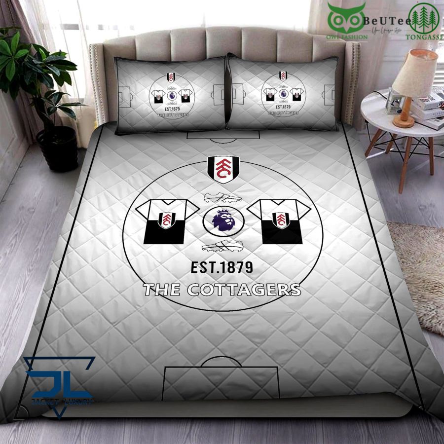 Fulham The Cottagers Premier League Quilt Set
