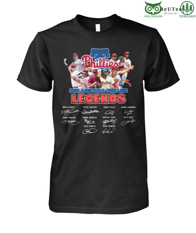 Philadelphia Phillies Legends Signatures Members 2D shirt