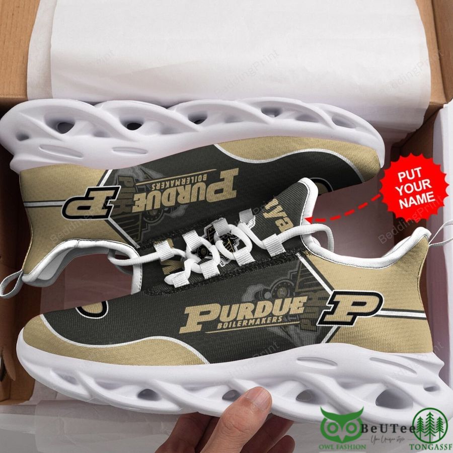 Purdue Boilermakers NCAA Customized Max Soul Sneakers