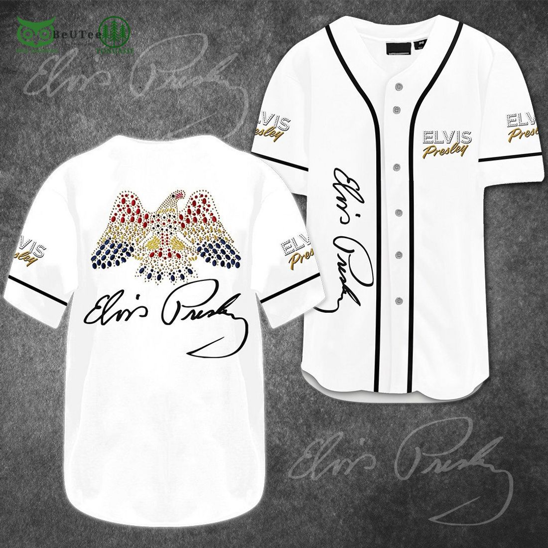 Chicago White Sox Elvis Presley Baseball Jersey -  Worldwide  Shipping