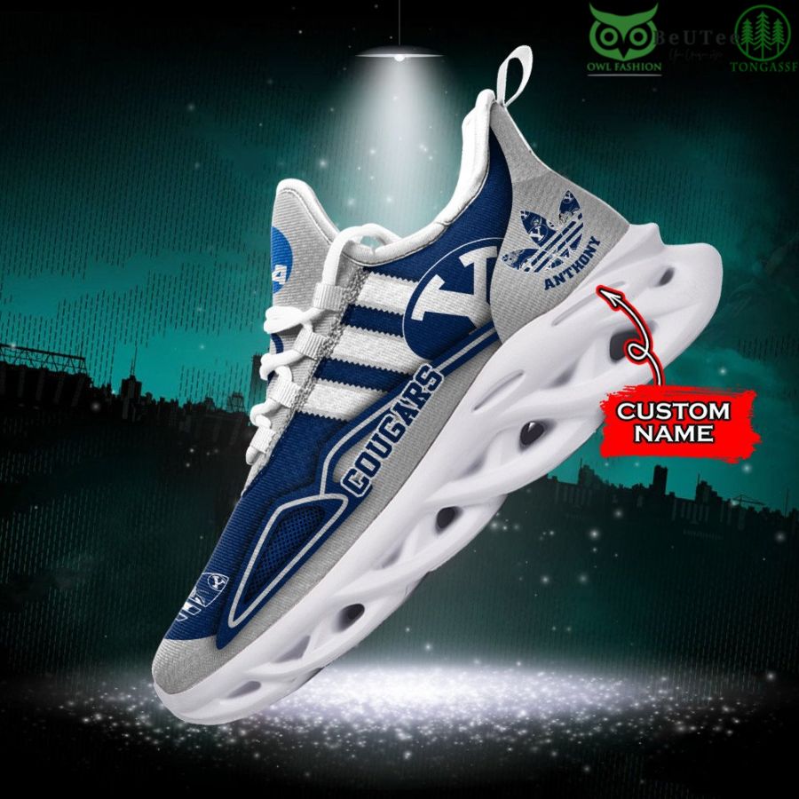62 NCAA American Super Bowl BYU Cougars Customized Soul Sneaker