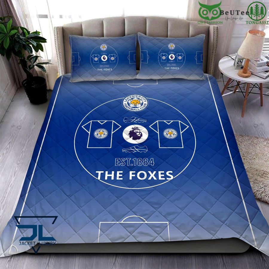 30 Leicester City FC The Foxes Premier League Quilt Set