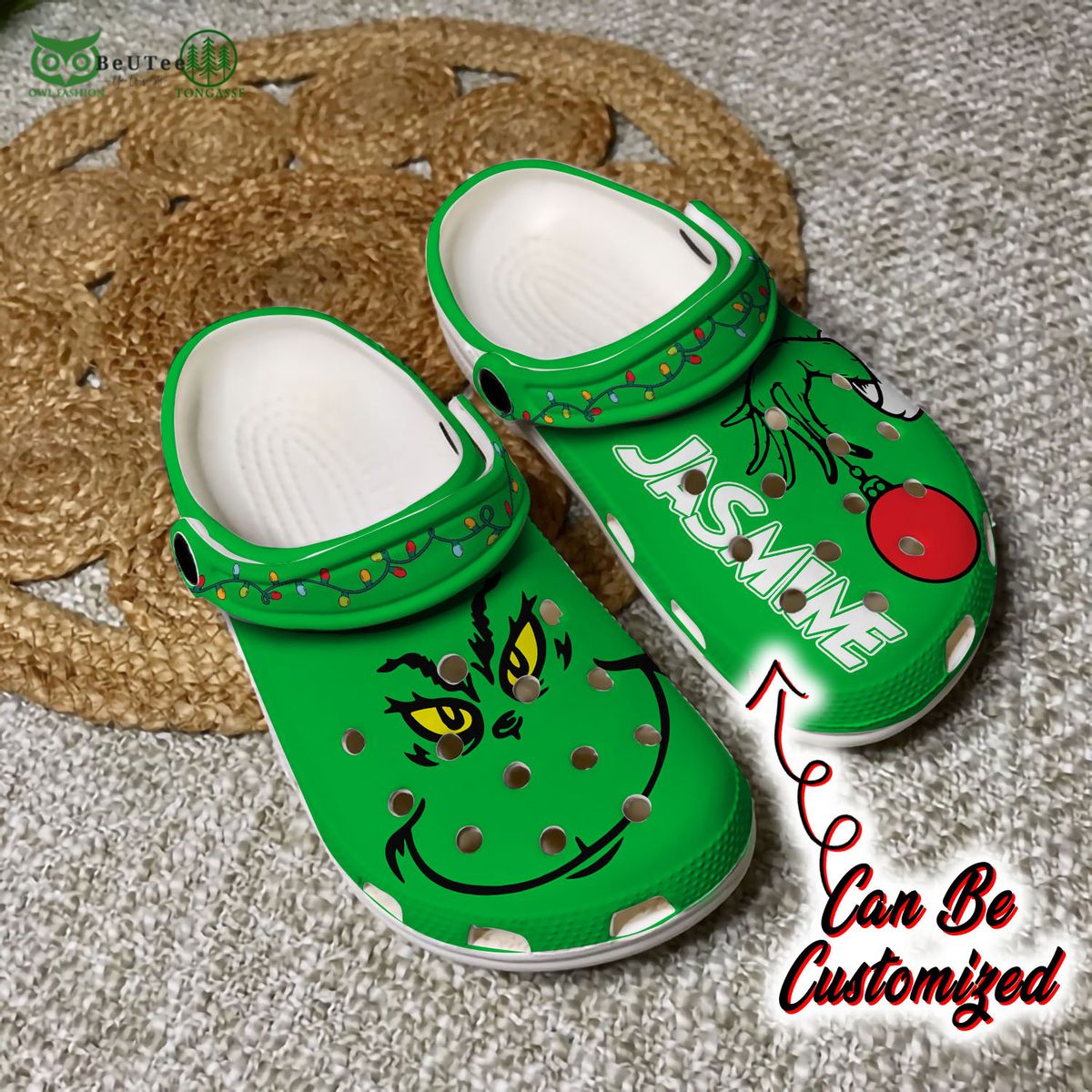 Clogs Grinch Crocs Shoes Thanksgiving Gifts Personalized Beuteeshop