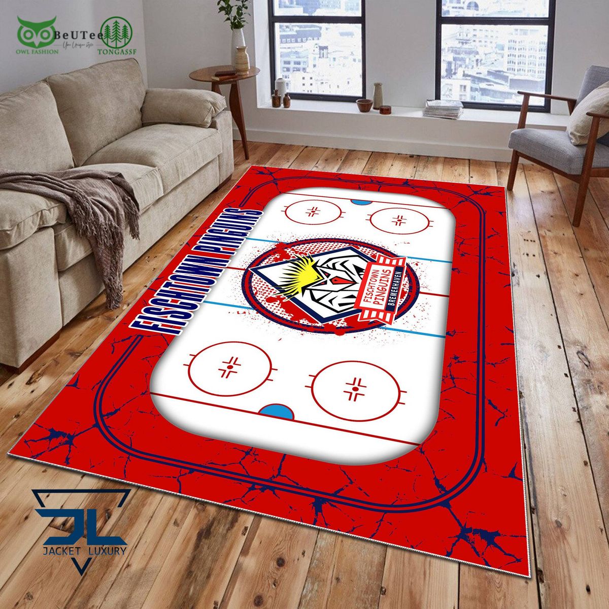 fischtown pinguins germany ice hockey team carpet rug 1 0E0Tp