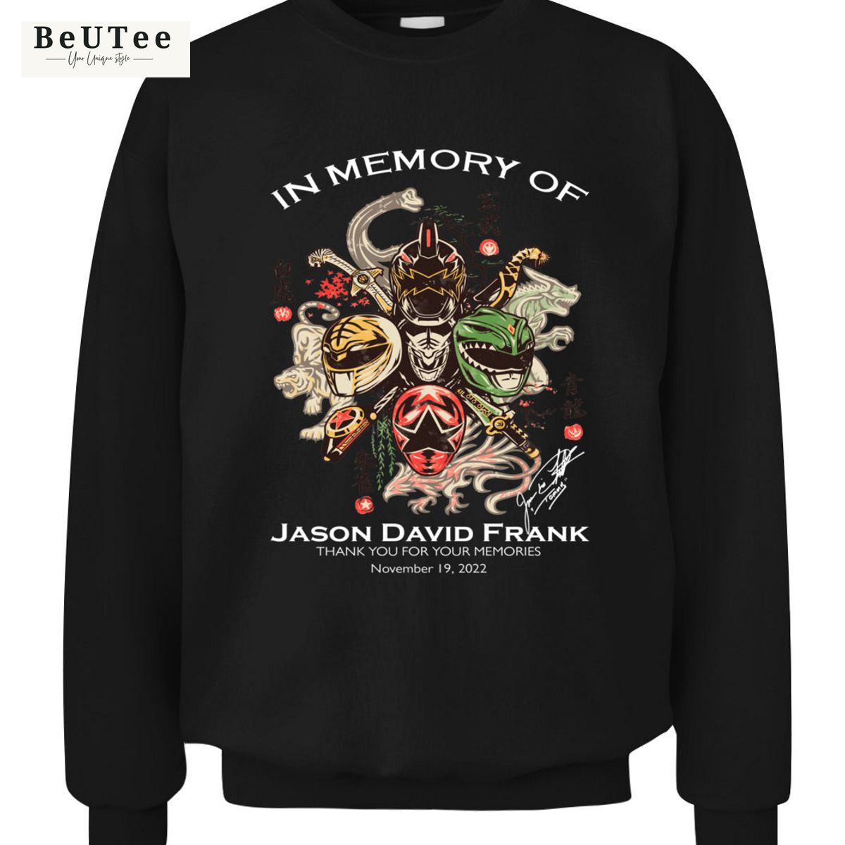 in memory of jdf power rangers graphic 2d sweater shirt hoodie 1 9KjTT