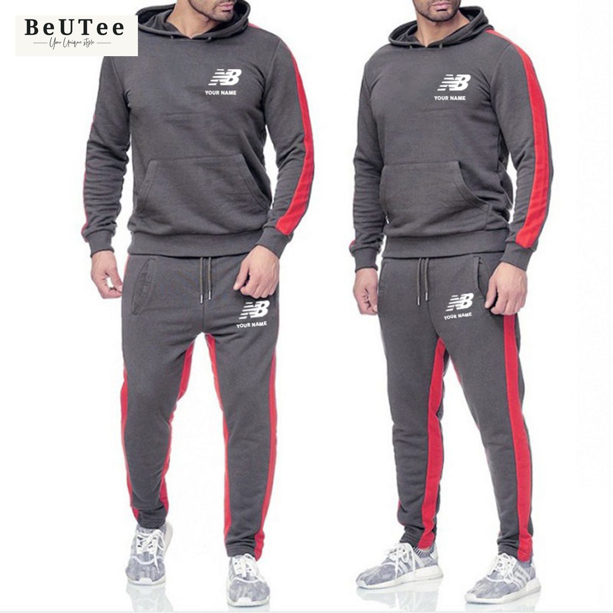 sporty vibe new balance grey premium hoodie pants 1 aU1Dg