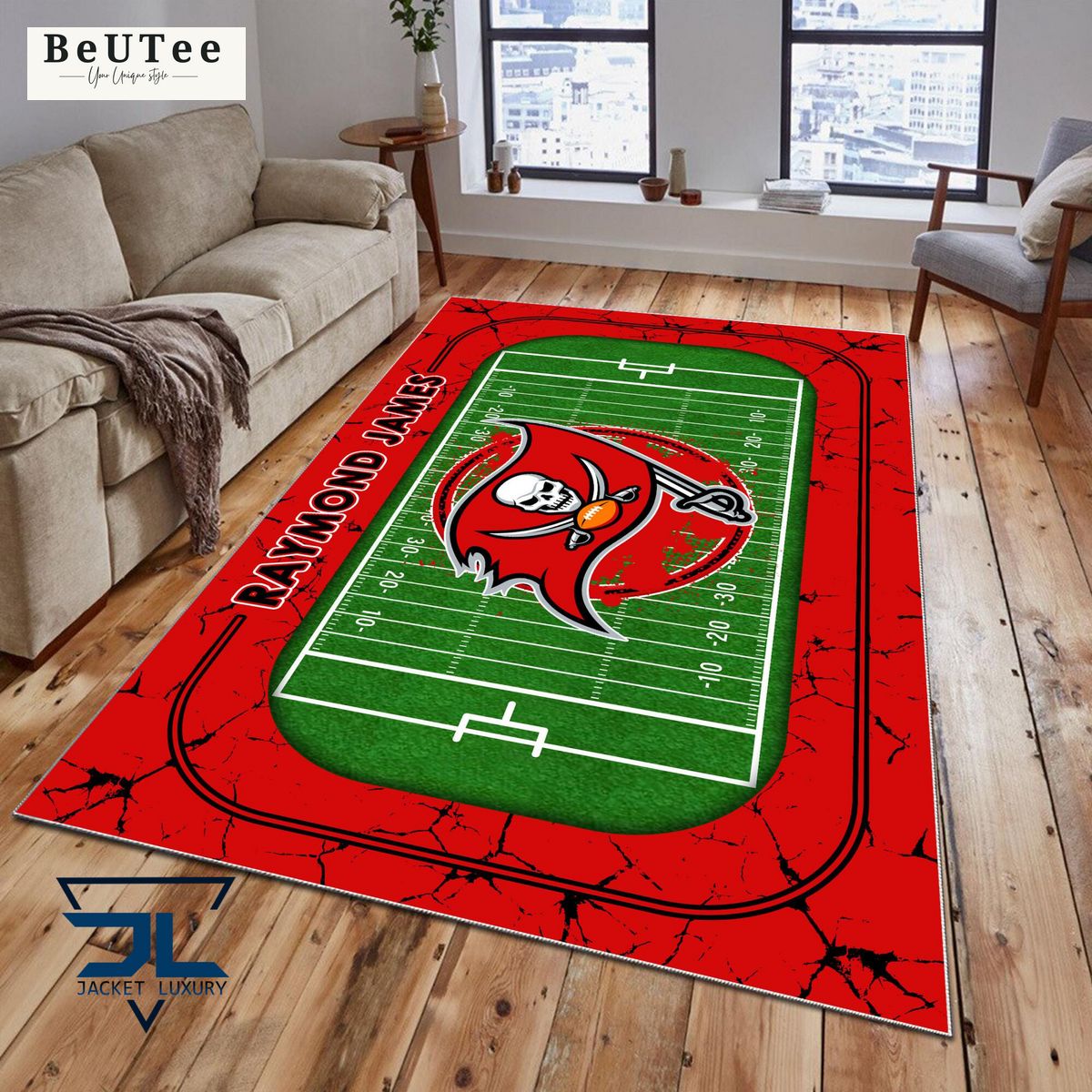 tampa bay buccaneers nfl national football league premium carpet rug 1 Boo1u
