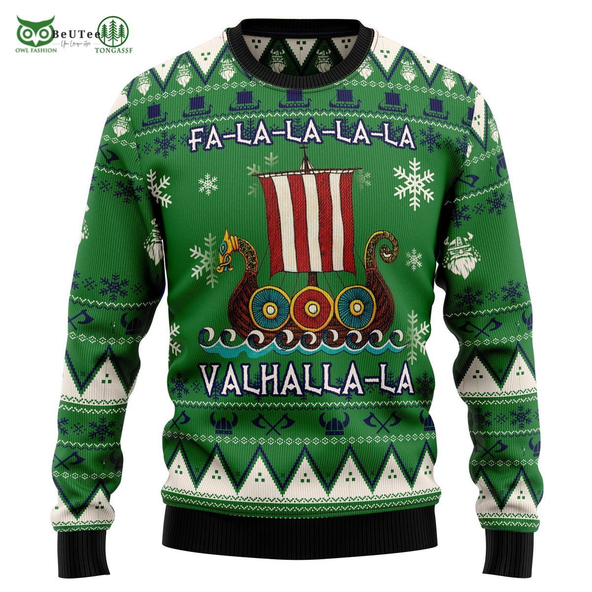 valhalla viking amazing ugly sweater 1 0qHU4