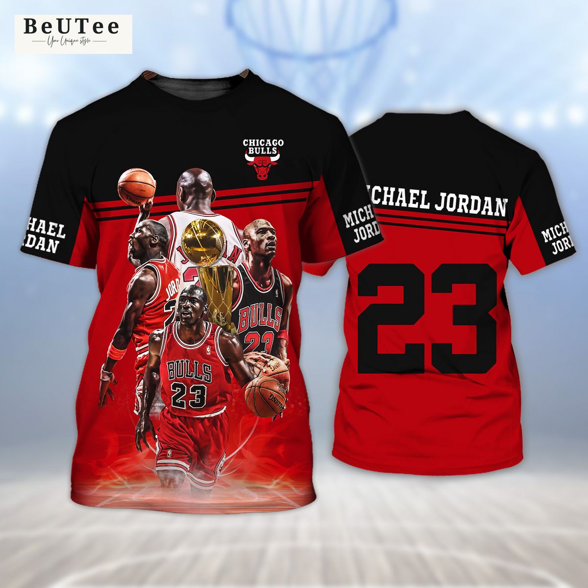 Chicago Bulls Michael Jordan Nba Summer Hawaiian Shirt And Short