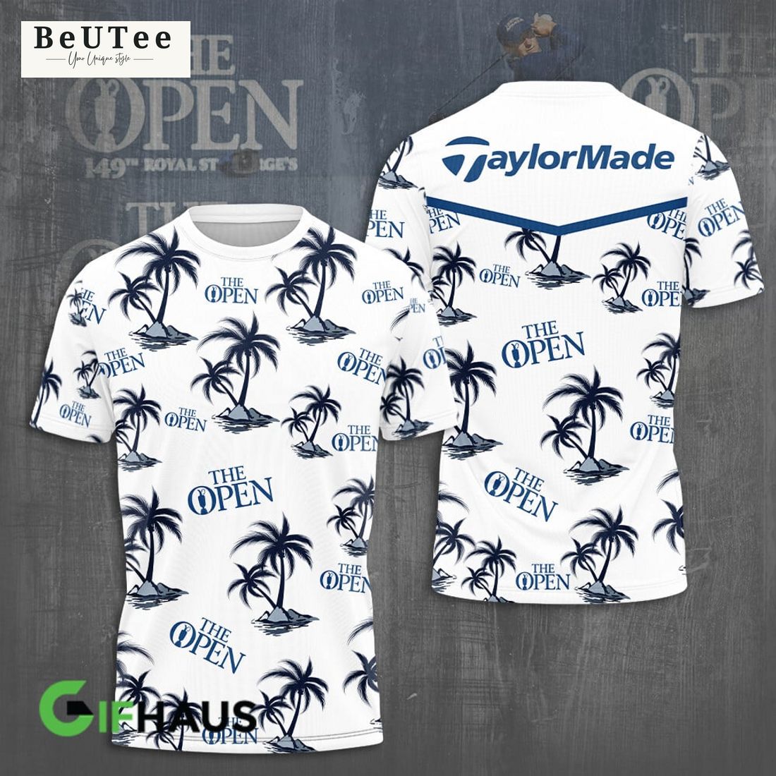 taylormade x the open championship coconut tree 3d shirt 2 zuH6p