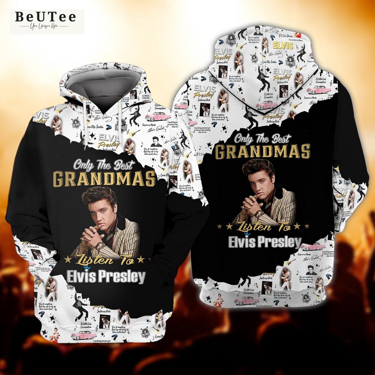 elvis presley only the best grandmas 3d tshirt hoodie 1 wze4b