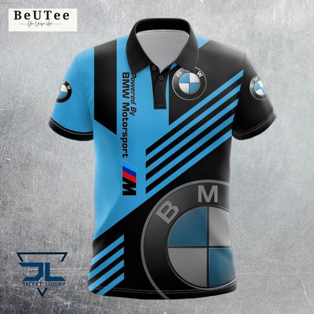 BMW Motorsport Car 3D Polo Tshirt Hey! Your profile picture is awesome
