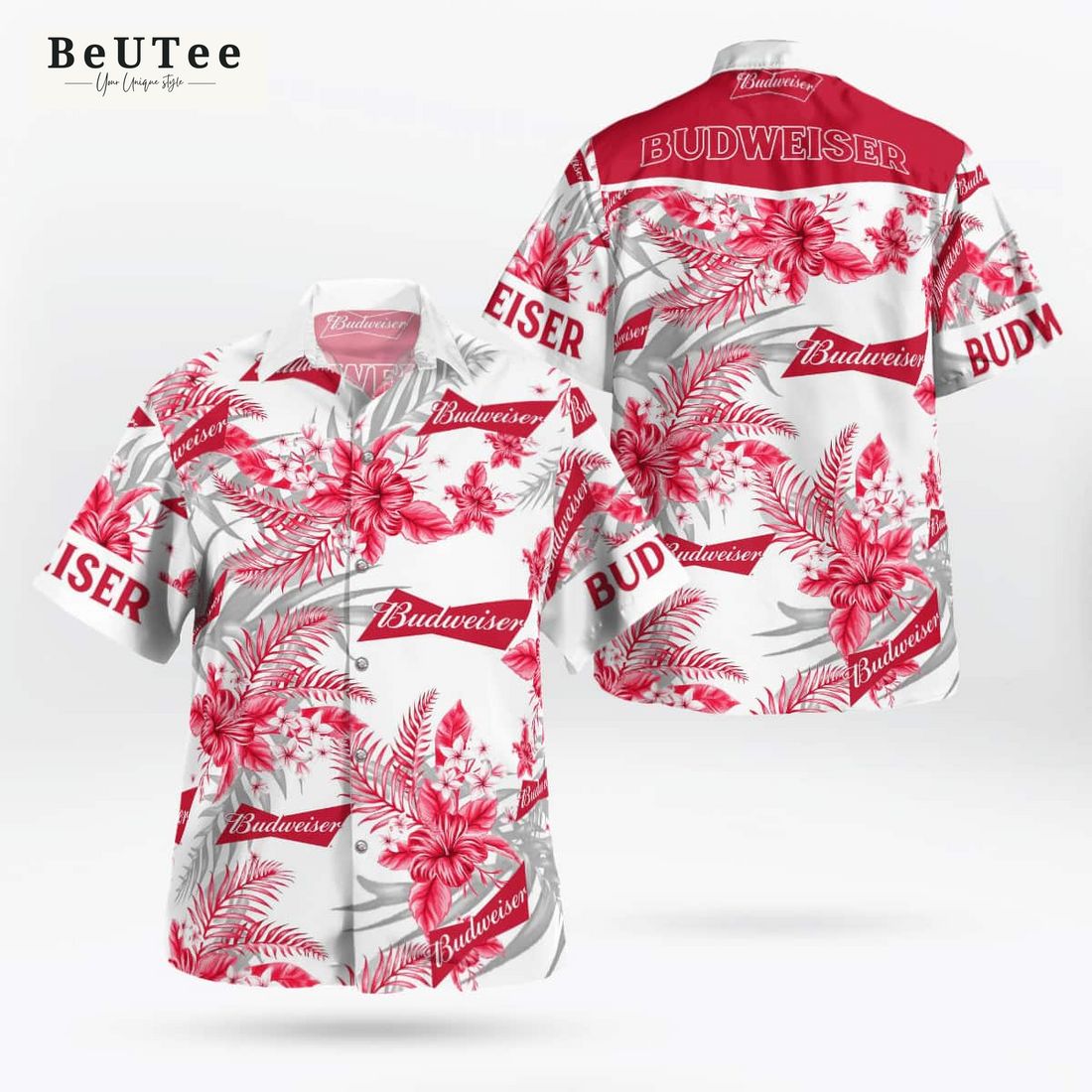 budweiser hawaiian shirt tropical flower pattern beer lovers gift 1 fZY9c.jpg