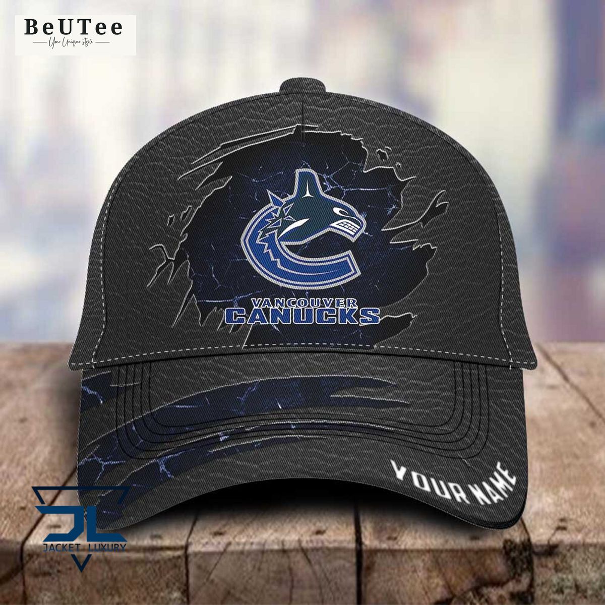 NHL Vancouver Canucks Customized Hockey Classic Cap You look handsome bro