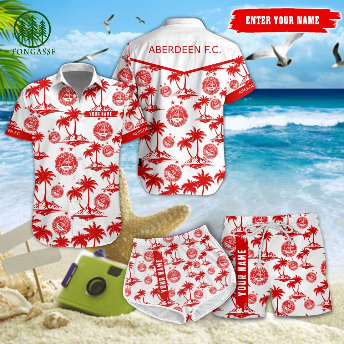Aberdeen F.C. SPFL Coconut Hawaiian Shirt Shorts Such a charming picture. Aberdeen F.C. SPFL Coconut Hawaiian Shirt Shorts Such a charming picture.