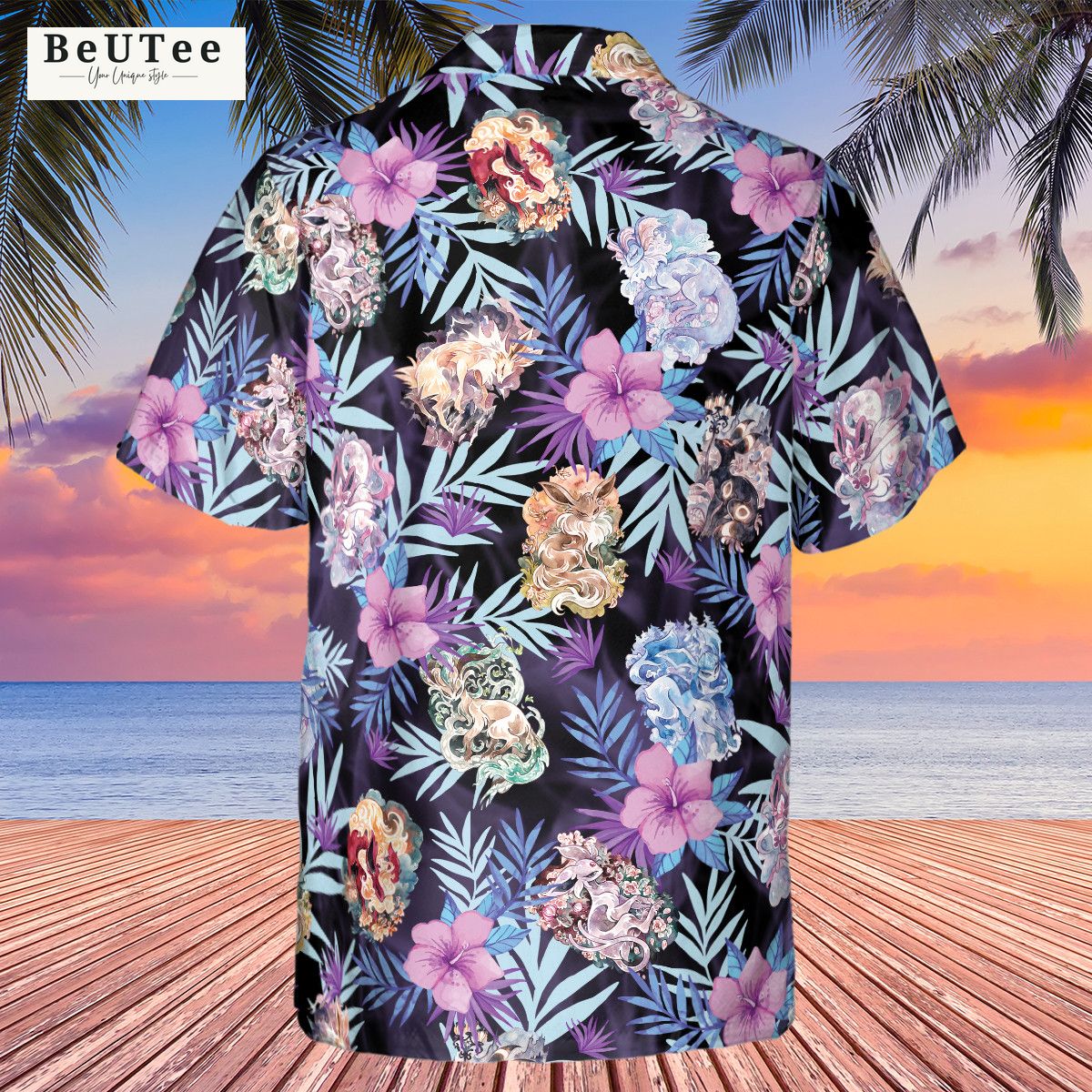 Eevee Evolution in the Galaxy New 2023 Hawaiian Shirt - Owl Fashion Shop