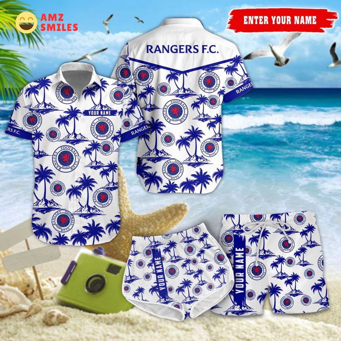 Rangers F.C. SPFL Coconut Hawaiian Shirt Shorts Wow! This is gracious Rangers F.C. SPFL Coconut Hawaiian Shirt Shorts Wow! This is gracious